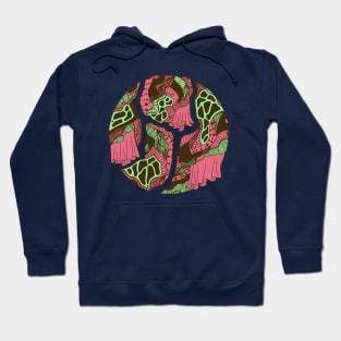 Pink Mint Circle of Connection Hoodie